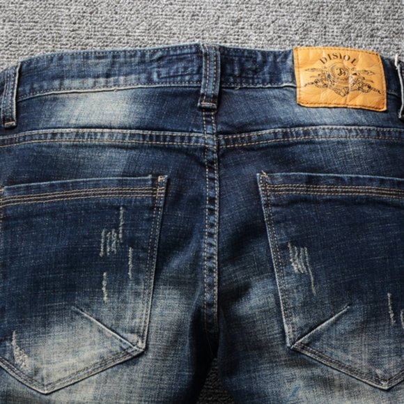 Fashion Men Jeans Slim Fit Ripped Jeans For Men - Picture 4 of 6